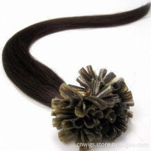 Italian Keratin Prebonded Remy/U-tip Human Hair Extension, Various Colors/Waves are Available